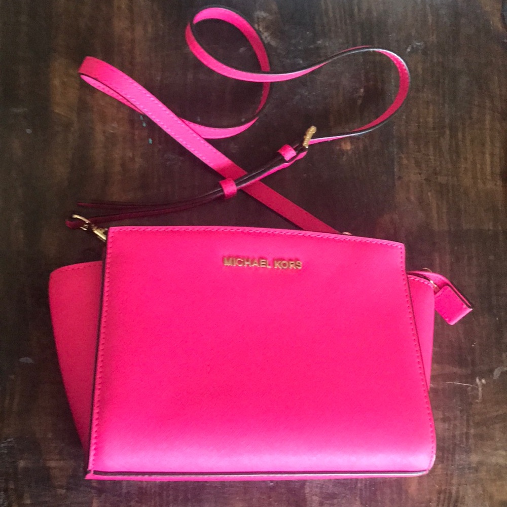 Hot Pink Michael Kors Crossbody